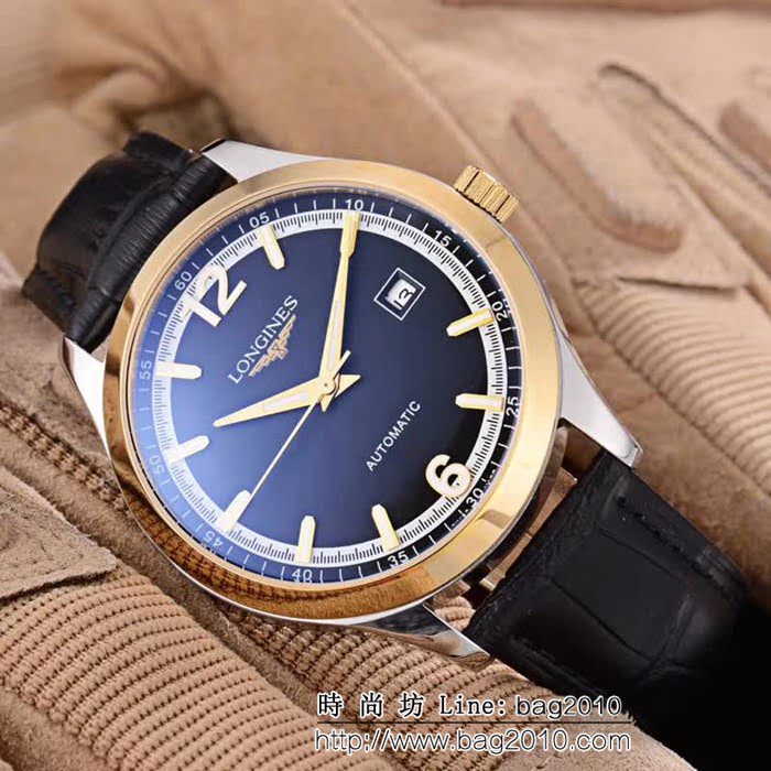 LONGINES浪琴 經典大三針 全自動機械 精品男士腕表 WSS0336